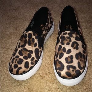Women’s leopard slip-ons